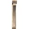 Ekena Millwork Thorton Slat Rough Sawn Bracket w/ Offset Brace, Douglas Fir, 6"W x 34"D x 42"H BKT0604X34X42THR06RDF - alternate 3